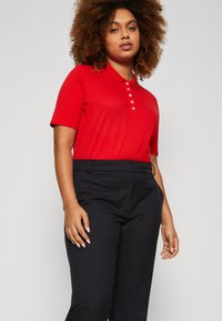Tommy Hilfiger Curve CORE SLIM STRAIGHT - Housut - desert sky