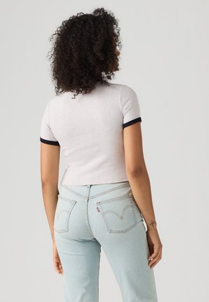 Levi's®, HAYES - Μπλουζάκι με στάμπα - tea shirt orbit heather gray/anthracite