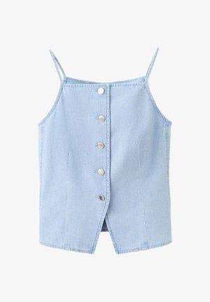 Mango, ADULT - Top - light blue