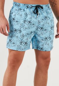 Slim Fit - Plavecké šortky  - turquoise