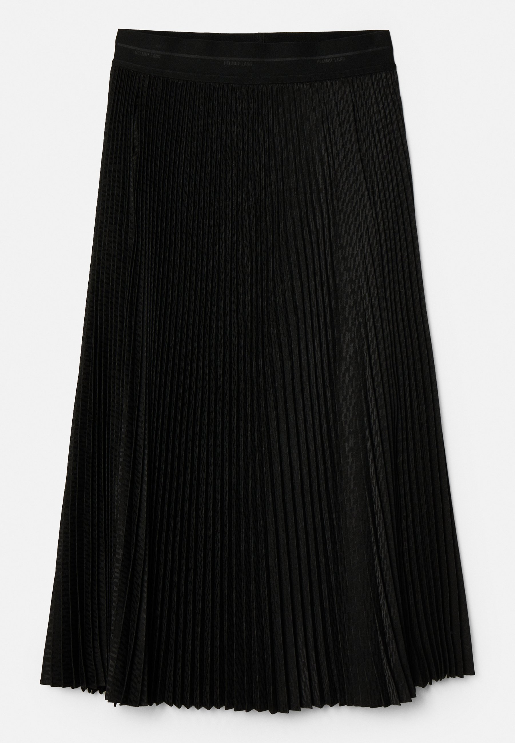 Helmut Lang PLEATED - Maxi skirt - black - Zalando.co.uk