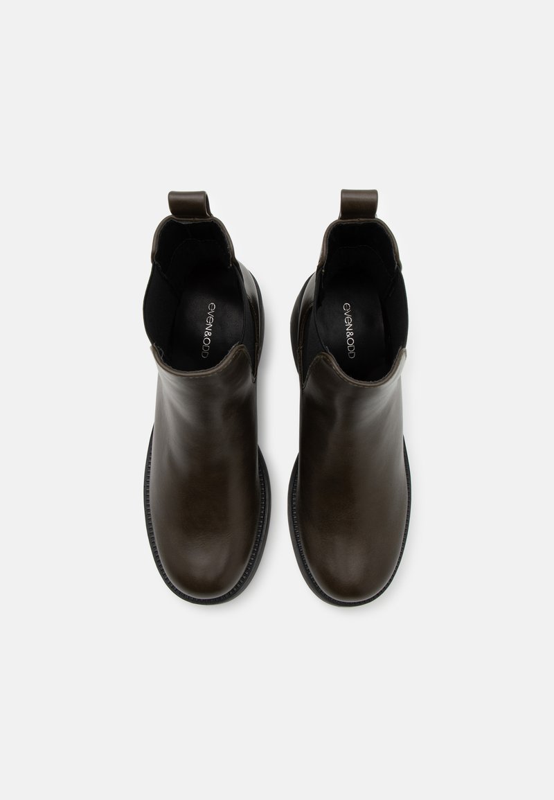 Even&Odd Wide Fit Stivaletti con plateau khaki/cachi Zalando - Main Image