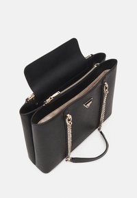 Guess CRAIG HIGH SOCY CARRYALL - Kézitáska - black