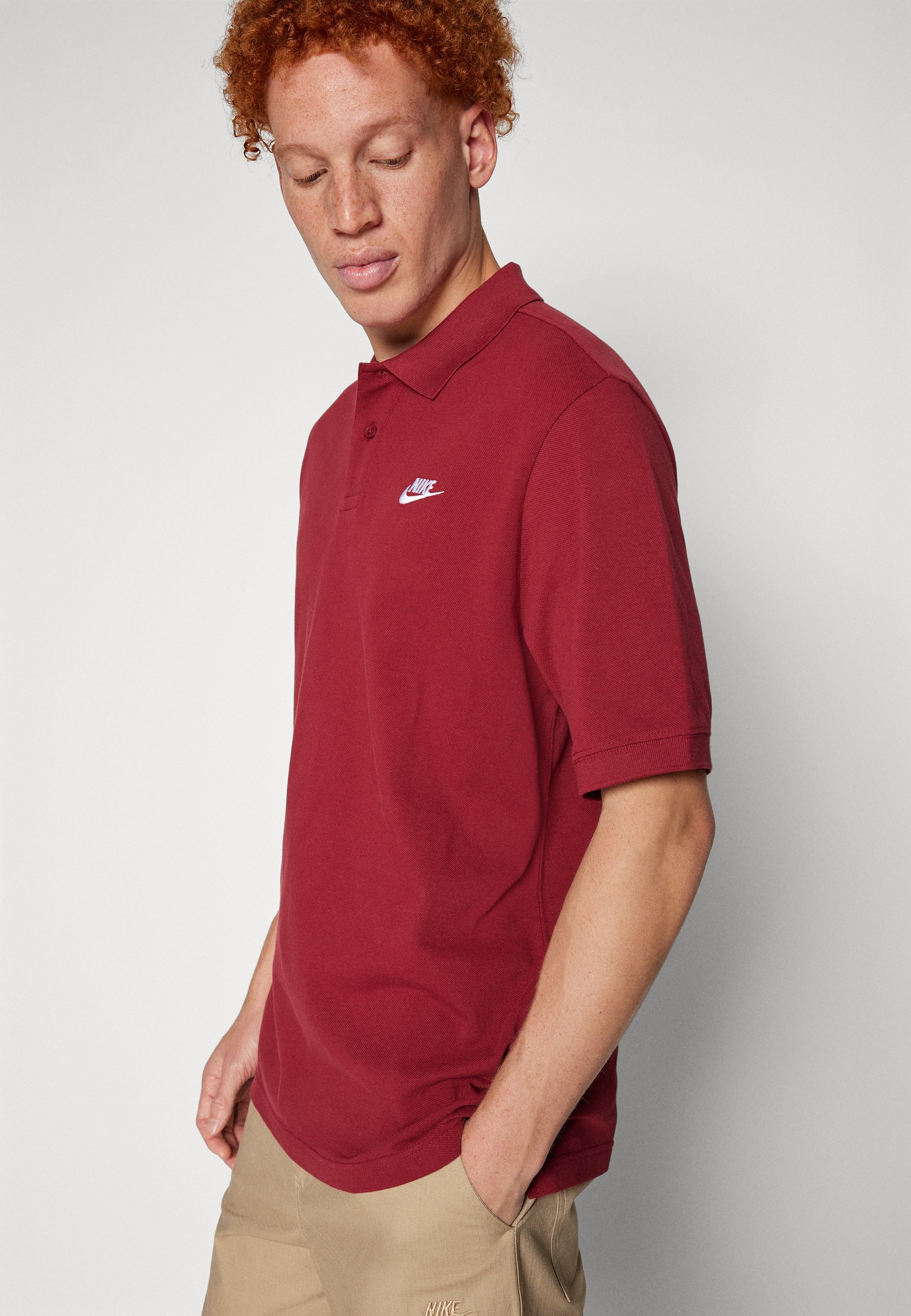 nike polo crew neck