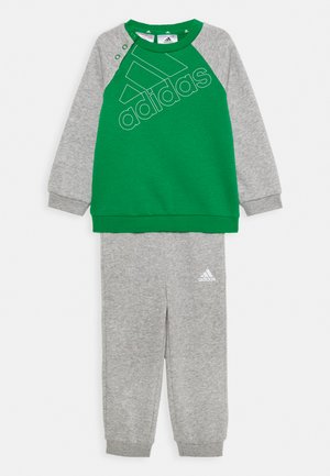 SET UNISEX - Chándal - green/white/medium grey heather