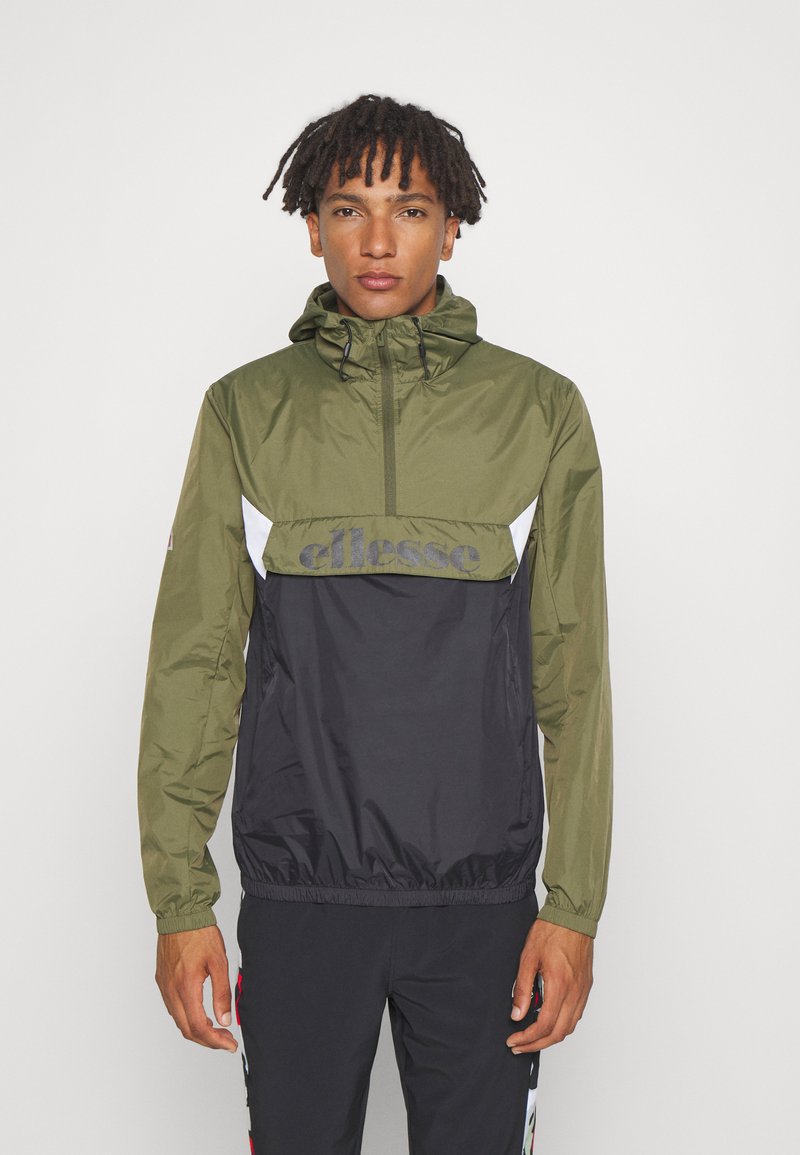 Ellesse - BRANDO JACKET - Windjack - khaki/black, Vergroten