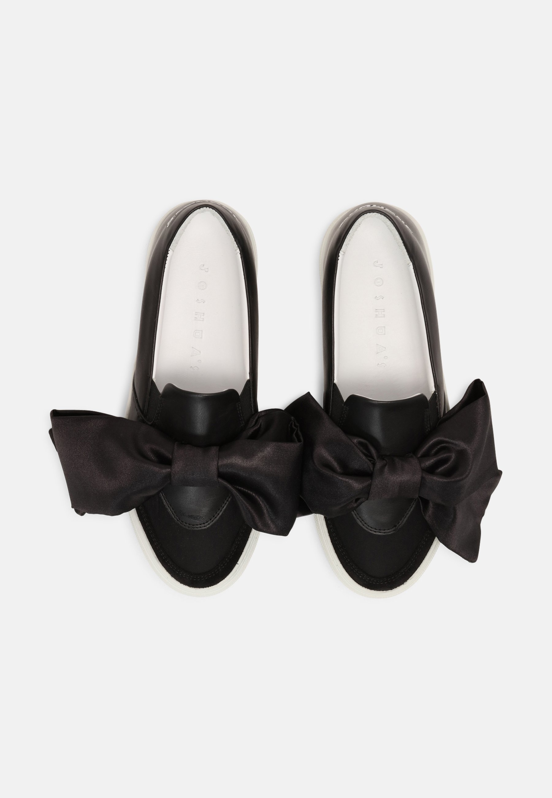 black bow trainers