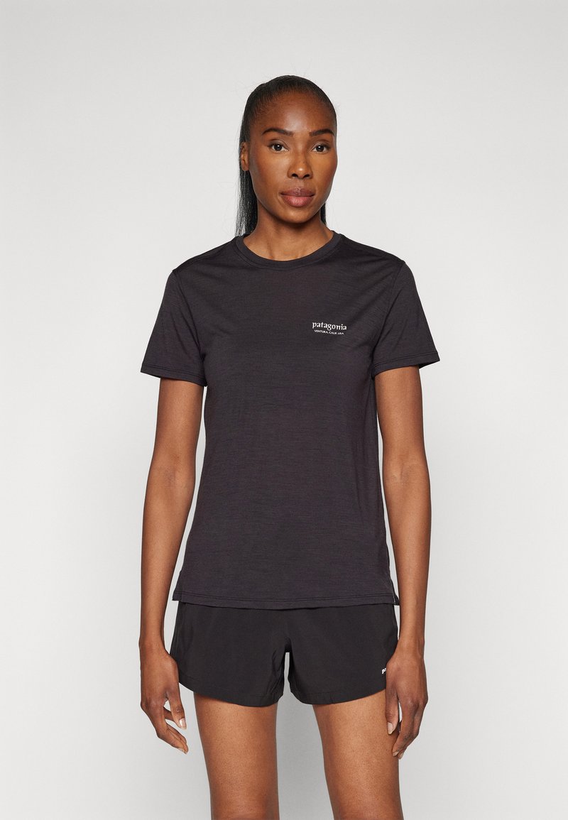 Patagonia BLEND GRAPHIC - Sportovní tričko - black