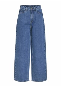 VIFREYA JAF HW- NOOS - Laisvo kirpimo džinsai - medium blue denim