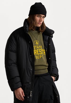 MOCKNECK DOWN JACKET - Sulejope - polo black