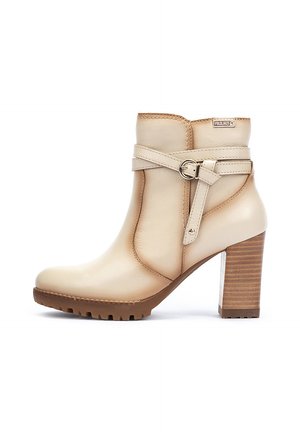 CONNELLY - Botines con plataforma - beige