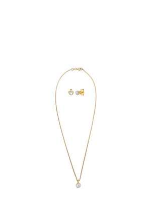 Elli, SPARKLING BASIC SET - MIT KRISTALLEN VON SWAROVSKI® - Ohrringe - gold-coloured
