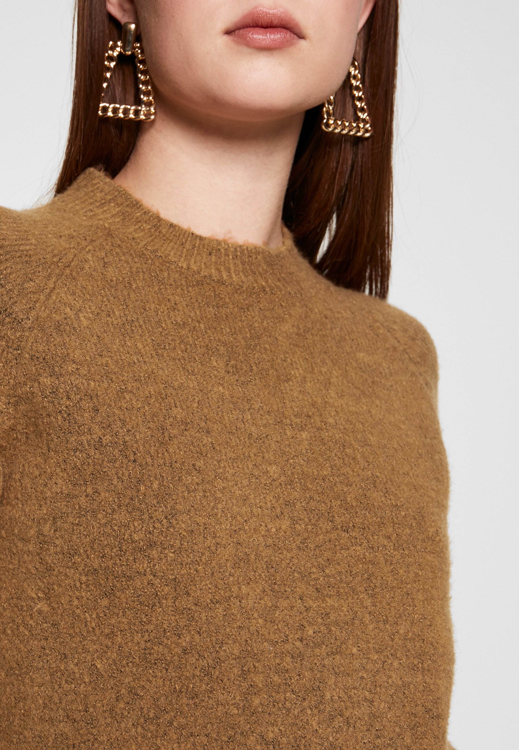 PIECES Tall PCSARAH Cardigan toasted coconut Zalando.no Pieces Topper langermet - toasted coconut