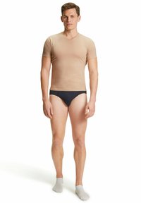 FALKE DAILY CLIMATE CONTROL OUTLAST® V NECK - Hemd - camel