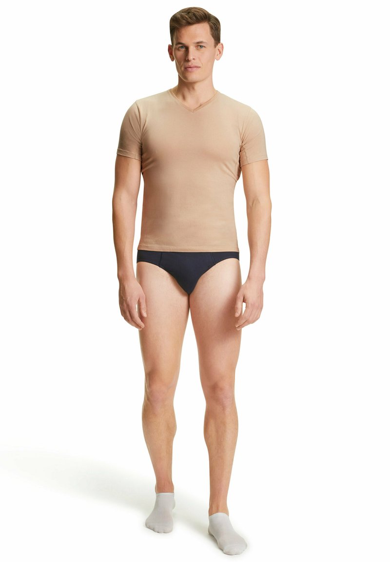 FALKE DAILY CLIMATE CONTROL OUTLAST® V NECK - Hemd - camel