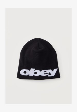 Obey Clothing, DELTA UNISEX - Плетена шапка - black