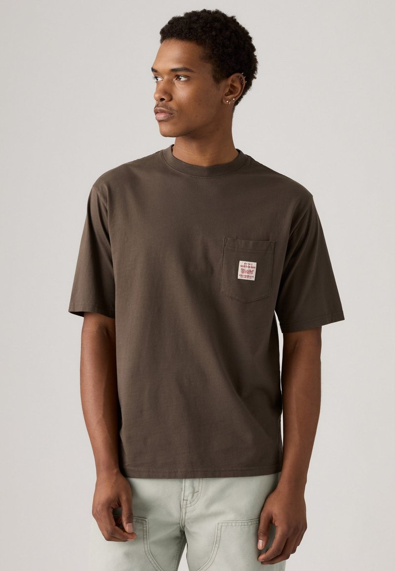 Levi's® Workwear WORKWEAR TEE - Jednoduché tričko - bracken