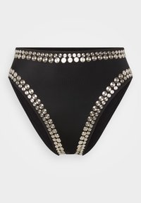 STUD BOTTOM - Bikini bottoms - black