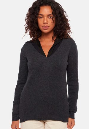 Mahogany VANESSA - Strickpullover - charcoal marl