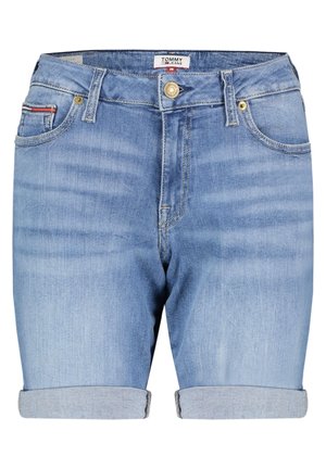 Jeansshorts - stone blue denim