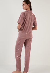 LELA SET REGULAR FIT - Pyžamová súprava - dusty rose