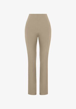 Freddy FLARE VITA ALTA CON IMPUNTURE - Pantalones - irish cream