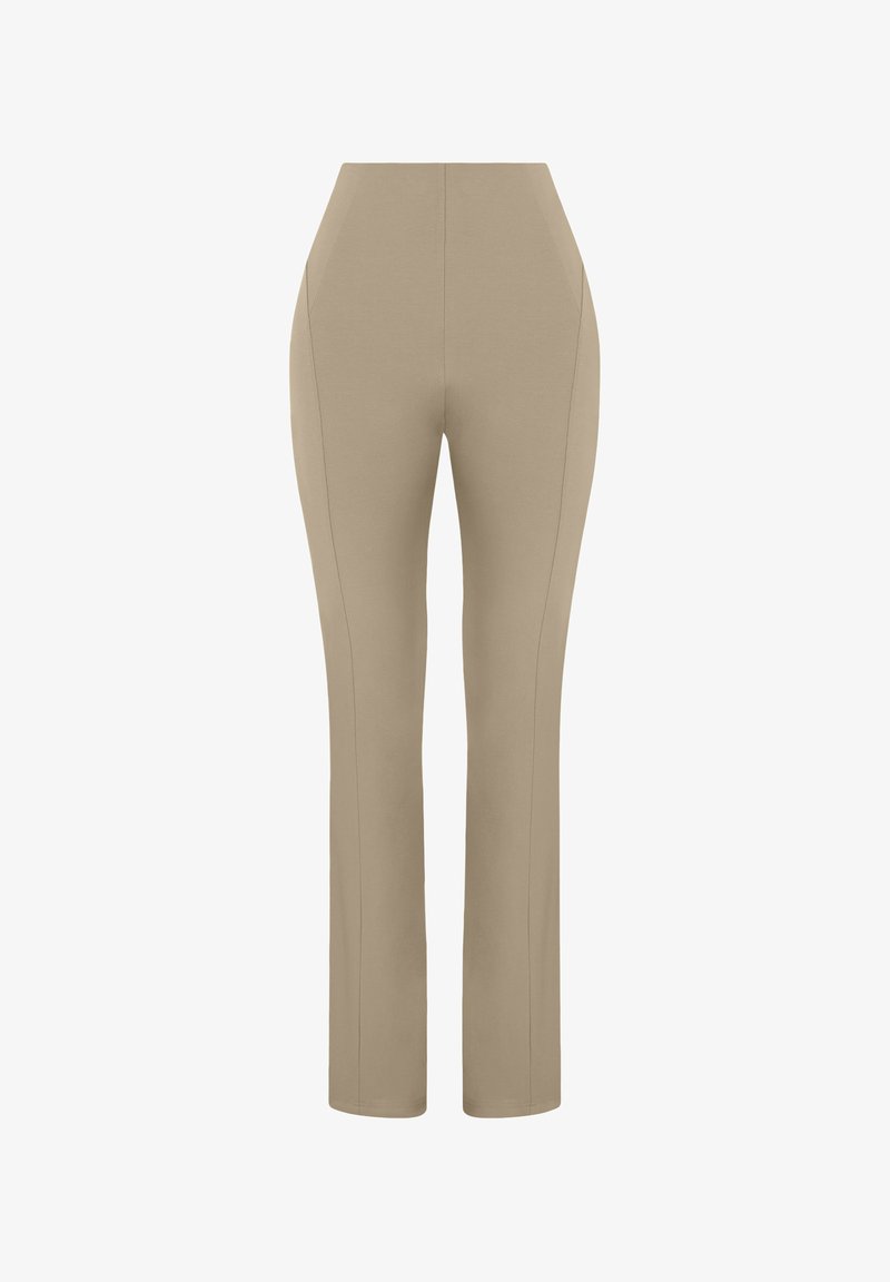 Freddy FLARE VITA ALTA CON IMPUNTURE - Pantalon classique - irish cream