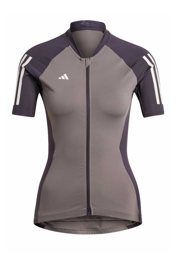 ESSENTIALS 3-STRIPES CYCLING - Cycling Jersey - charcoal3