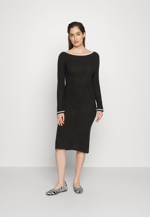 BOAT NECK DRESS - Jumper dress