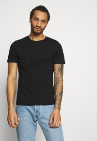 Jack & Jones 5 PACK - T-shirt básica - black, white, green