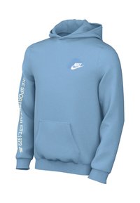 Nike Sportswear FLEECE HOODIE Hoodie aegean storm/blue Zalando