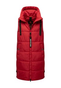 Navahoo SCHNUFFELCHEN - Waistcoat - salsa red