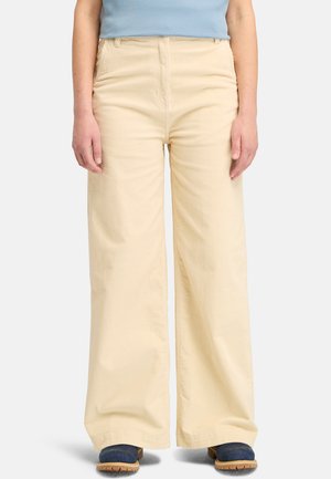 WIDE - Trousers - angora