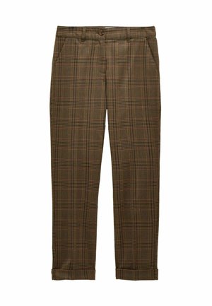 REGULAR FIT - ADA - Chino - brown check