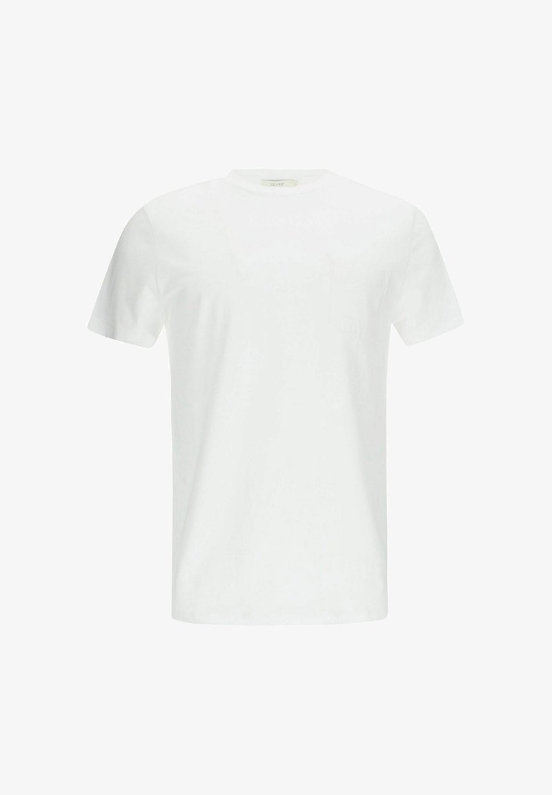 Sissy-Boy MIT BRUSTTASCHE - T-shirt basique - weiß