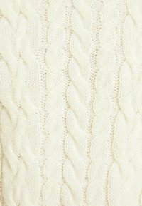 Bershka Stickad tröja - white