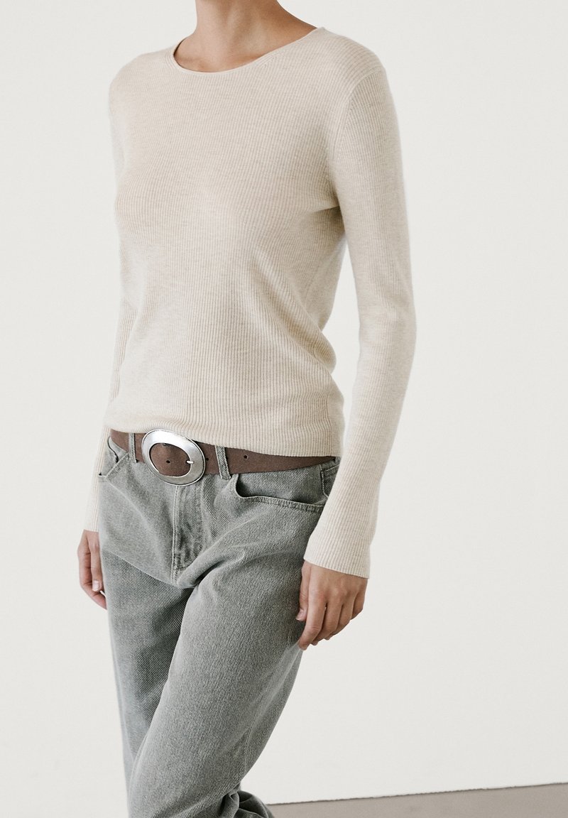 Haut Blanc Femme Massimo Dutti Taille S - Sans Manches, Très Bon état Occasion