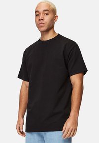 Honesty Rules FRENCH TERRY - Basic T-shirt - black