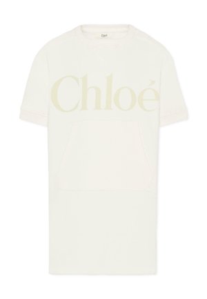 CASUAL MANICA CORTA - Vestito di maglina - ivory