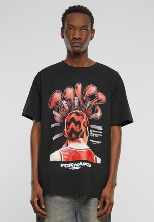 Upscale by Mister Tee POWER FOWARD 2.0 - Print T-shirt - black