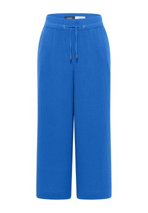 Cecil, 3/4 WIDE LEG HOSE IN MUSSELIN-QUALITÄT - Broek - surf blue