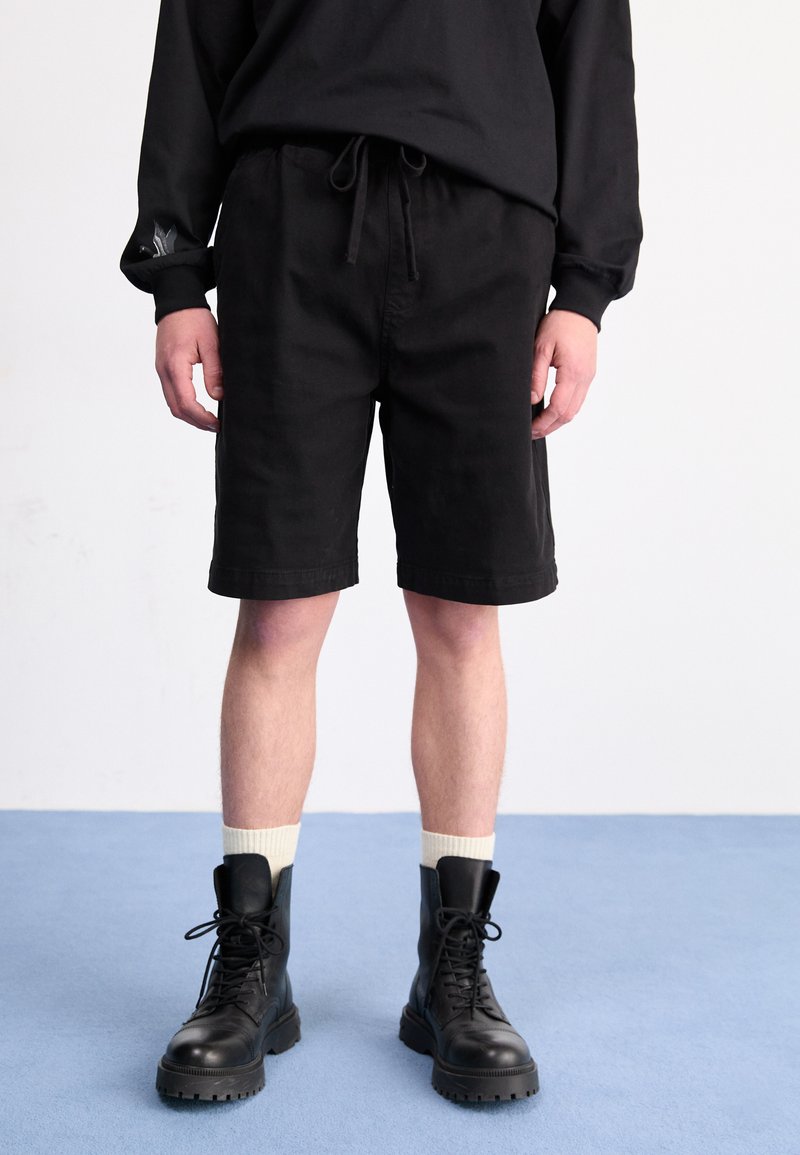 Carhartt WIP FLOYD SHORT - Shorts di jeans - black