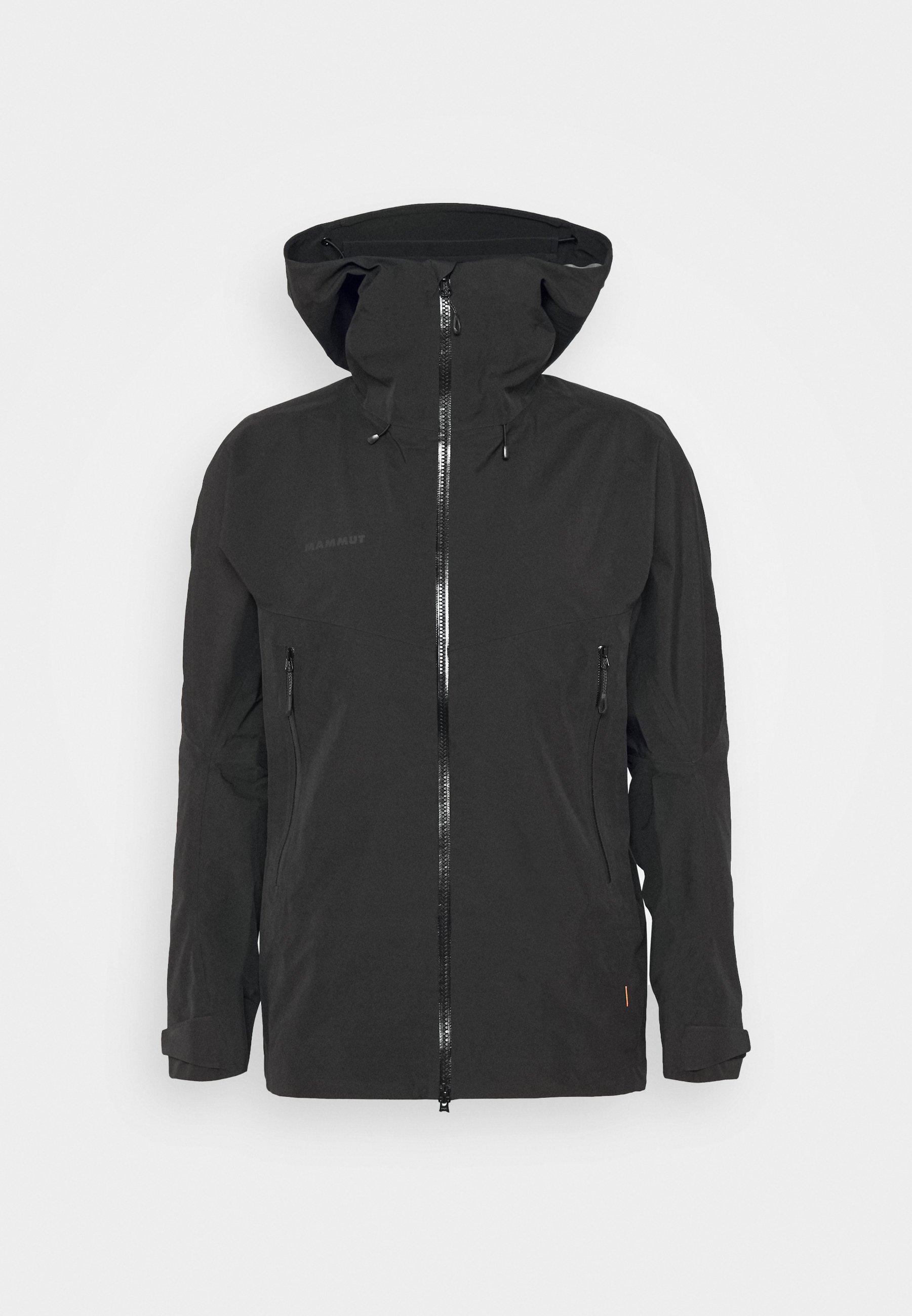 CRATER HOODED JACKET MEN Hardshelljacke black CRATER HOODED JACKET MEN Hardshelljacke black