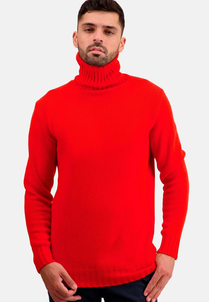 Mahogany TOBAGO-FIRST - Pullover - tomato