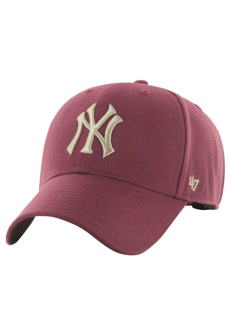Herren Mützen | '47 MLB NEW YORK YANKEES DUNKEL Cap maroon/bordeaux - GE88576 Herren Mützen | '47 MLB NEW YORK YANKEES DUNKEL Cap maroon/bordeaux - GE88576