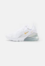 Nike air max 270 white and gold Clearance