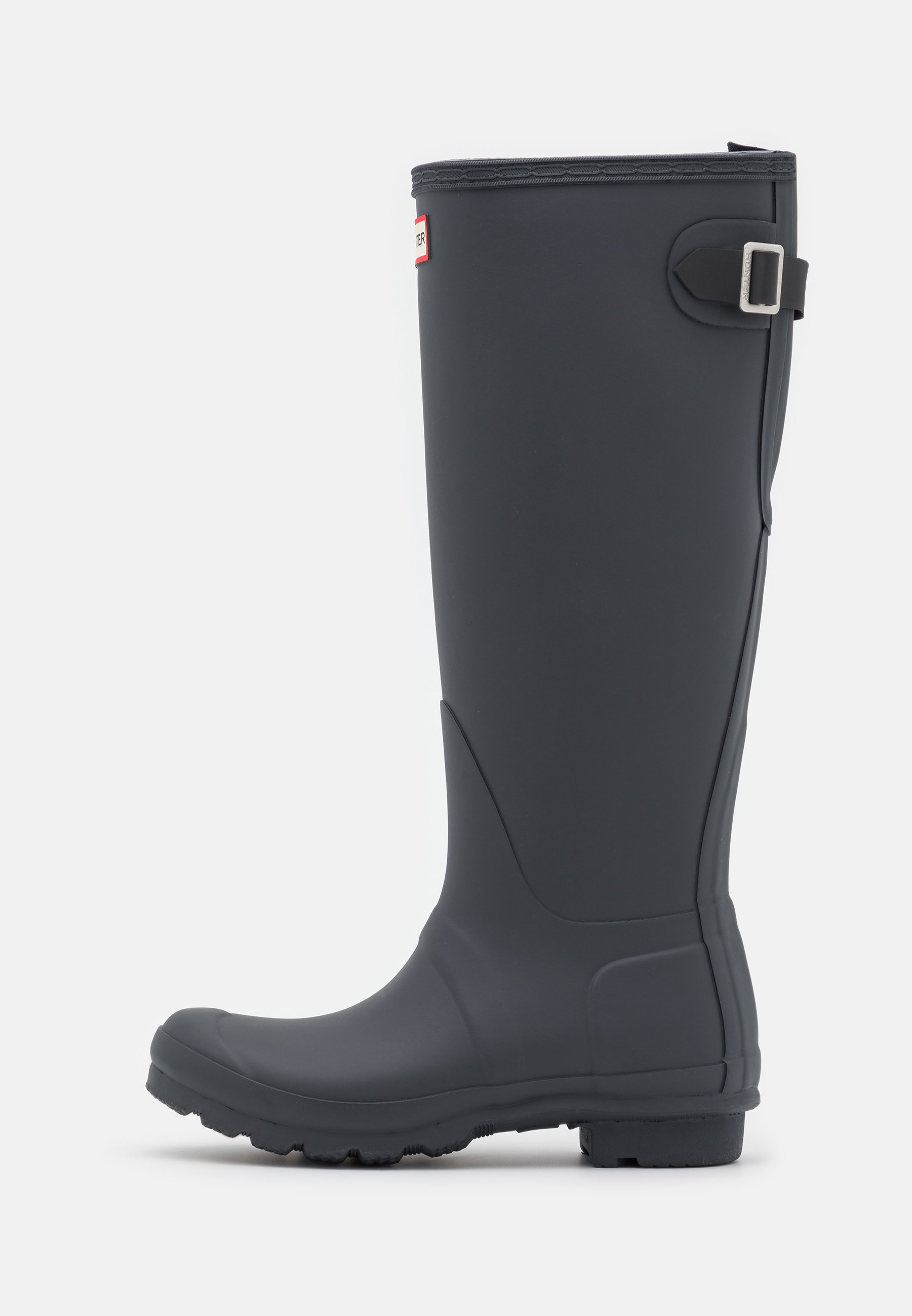 Hunter ORIGINAL WOMENS BACK ADJUSTABLE - Botas de agua - black  ice/black/negro - Zalando.es