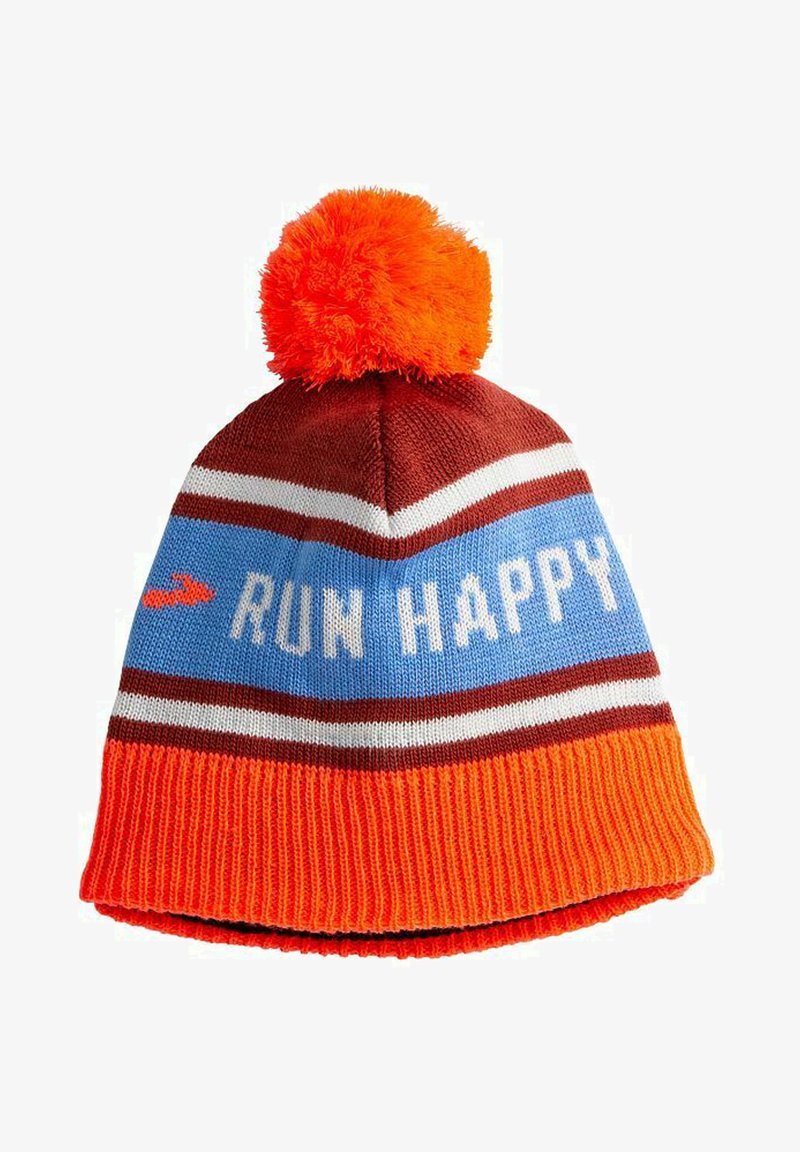 Brooks HERITAGE POM - Megzta kepurė - run happy vivid flame
