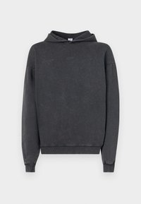 BOXY HOODIE UNISEX - Sportinis megztinis - faded black