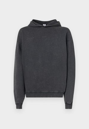 BOXY HOODIE UNISEX - Mikina - faded black